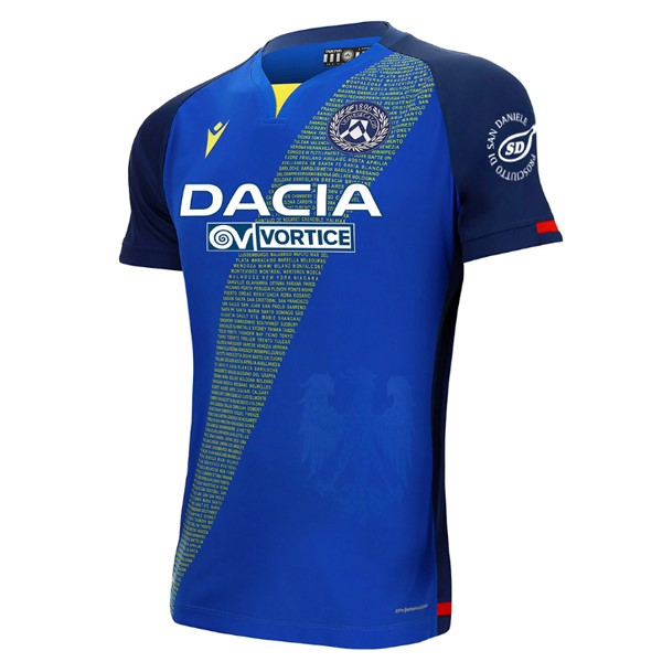 Tailandia Camiseta Udinese 2ª 2020-2021 Azul